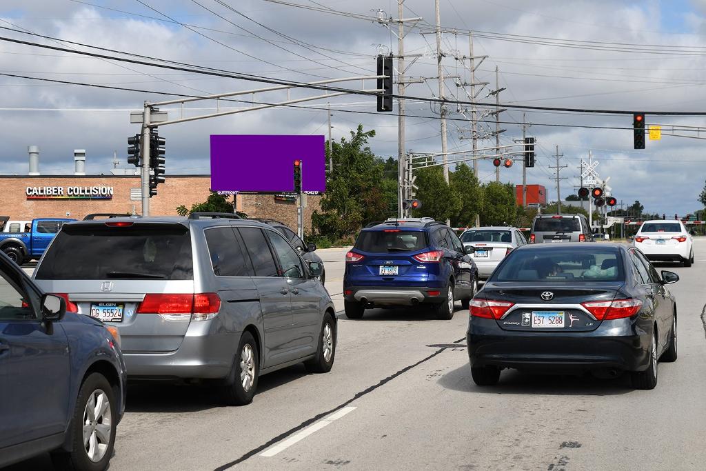 Photo of an outdoor ad in Skokie