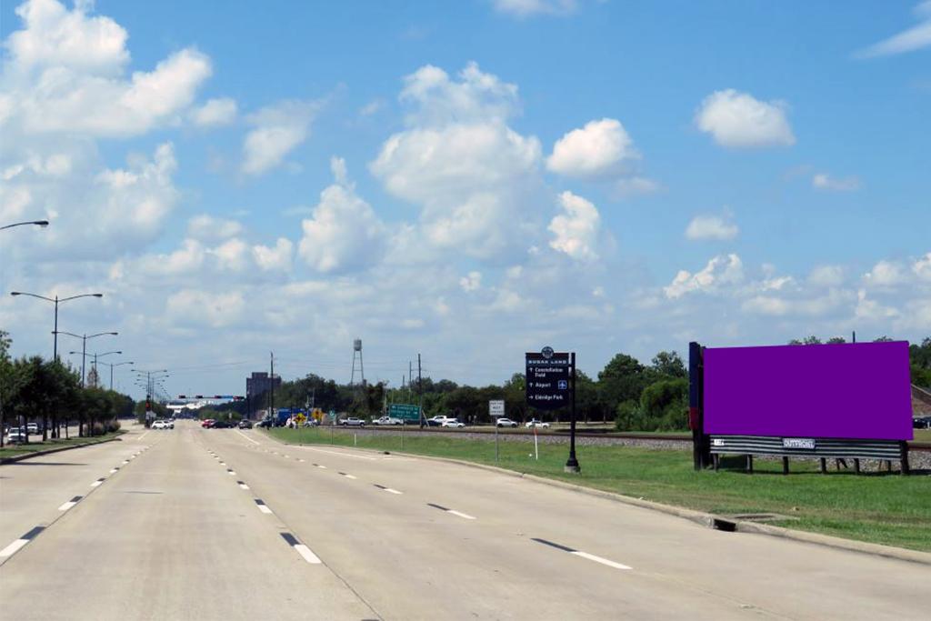 Photo of an outdoor ad in Sugar Land