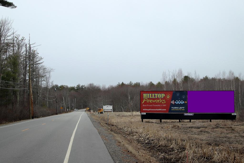 Photo of a billboard in Monhegan