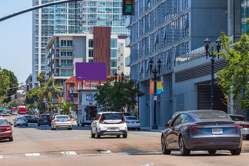 Photo of a billboard in San Diego