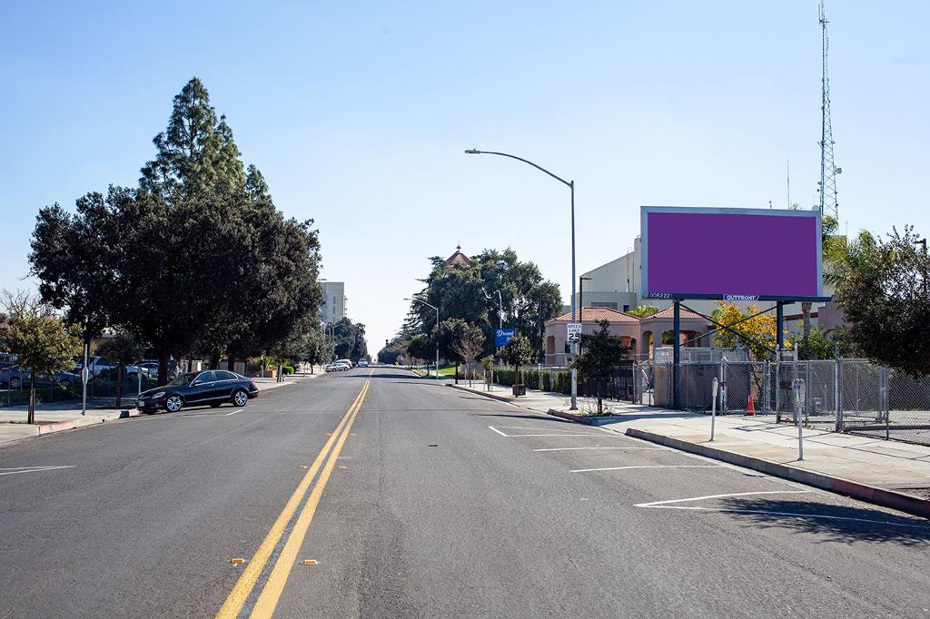 Photo of a billboard in Fresno