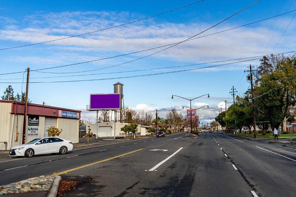 Photo of a billboard in Yuba City