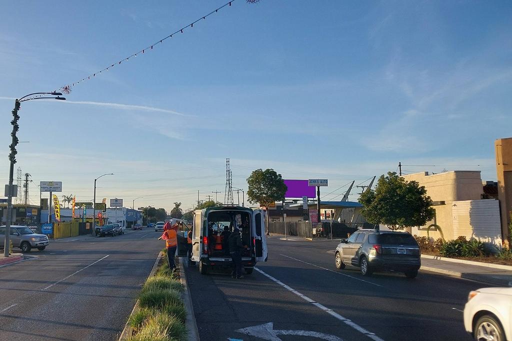 Photo of a billboard in Paramount