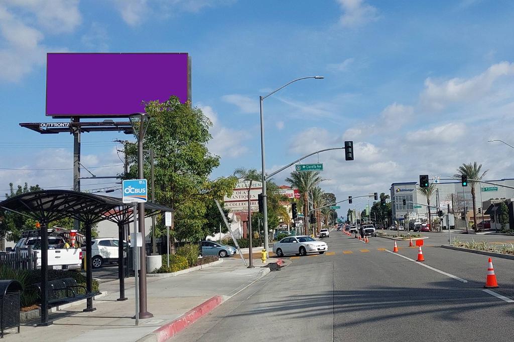 Photo of an outdoor ad in Cerritos