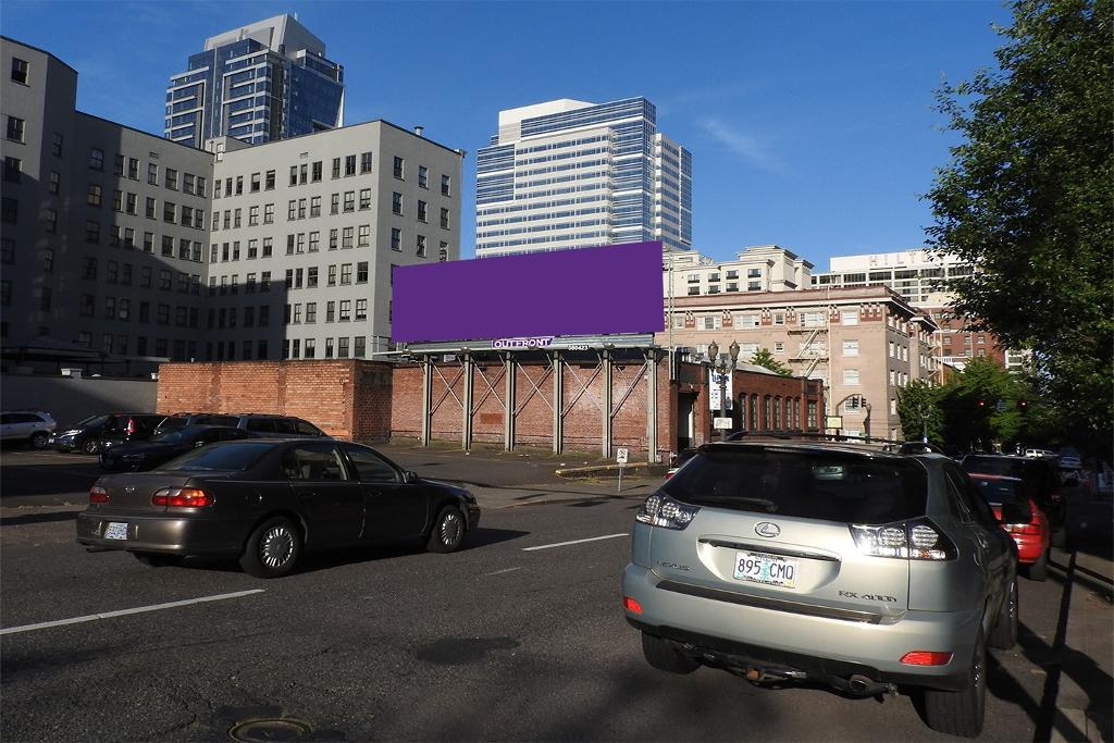 Photo of an outdoor ad in Portland