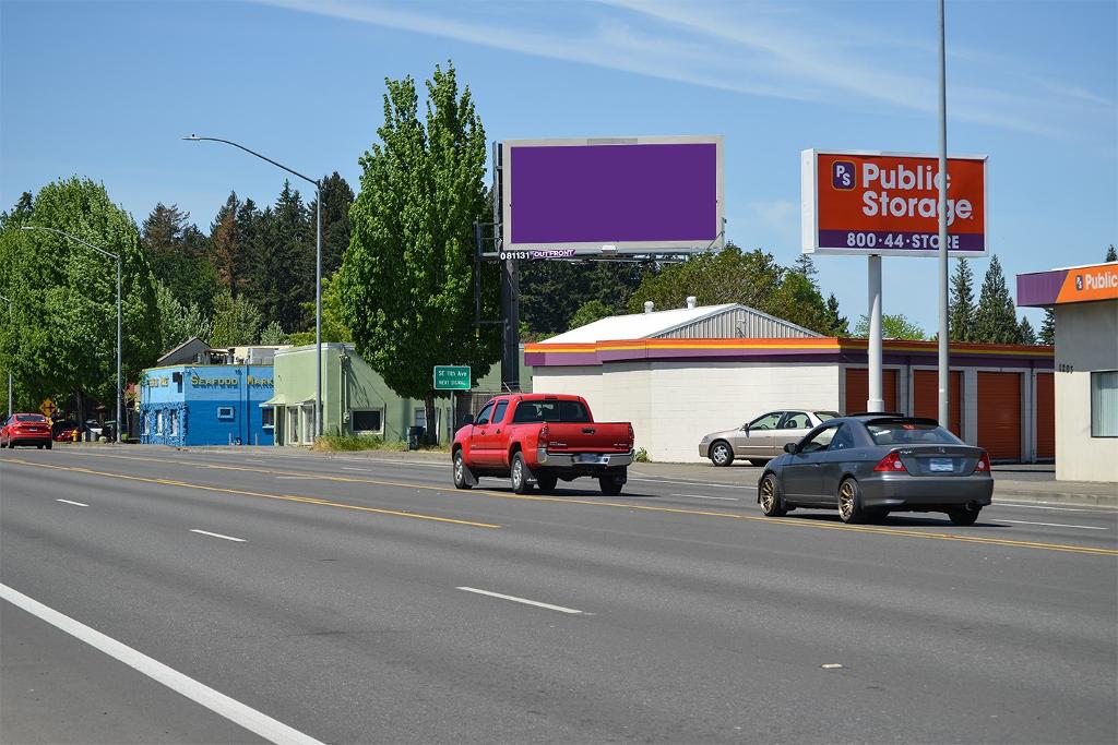 Photo of an outdoor ad in Hillsboro