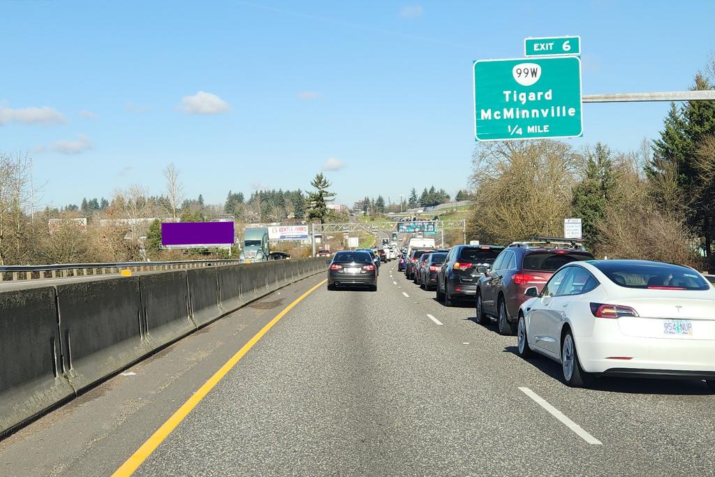 Photo of an outdoor ad in Tigard