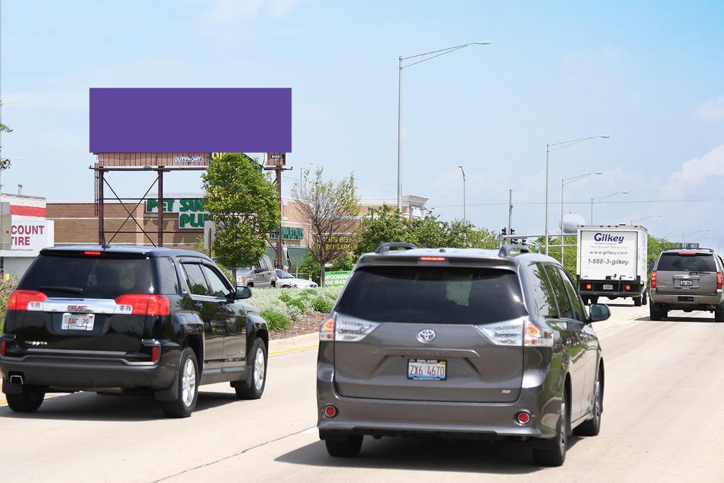 Photo of an outdoor ad in Orland Park
