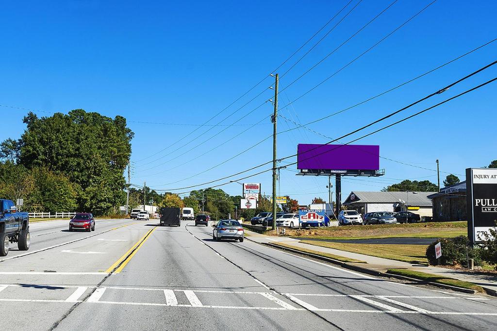 Photo of a billboard in Snellville