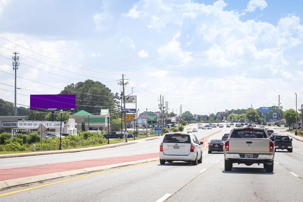 Photo of a billboard in Pine Lake