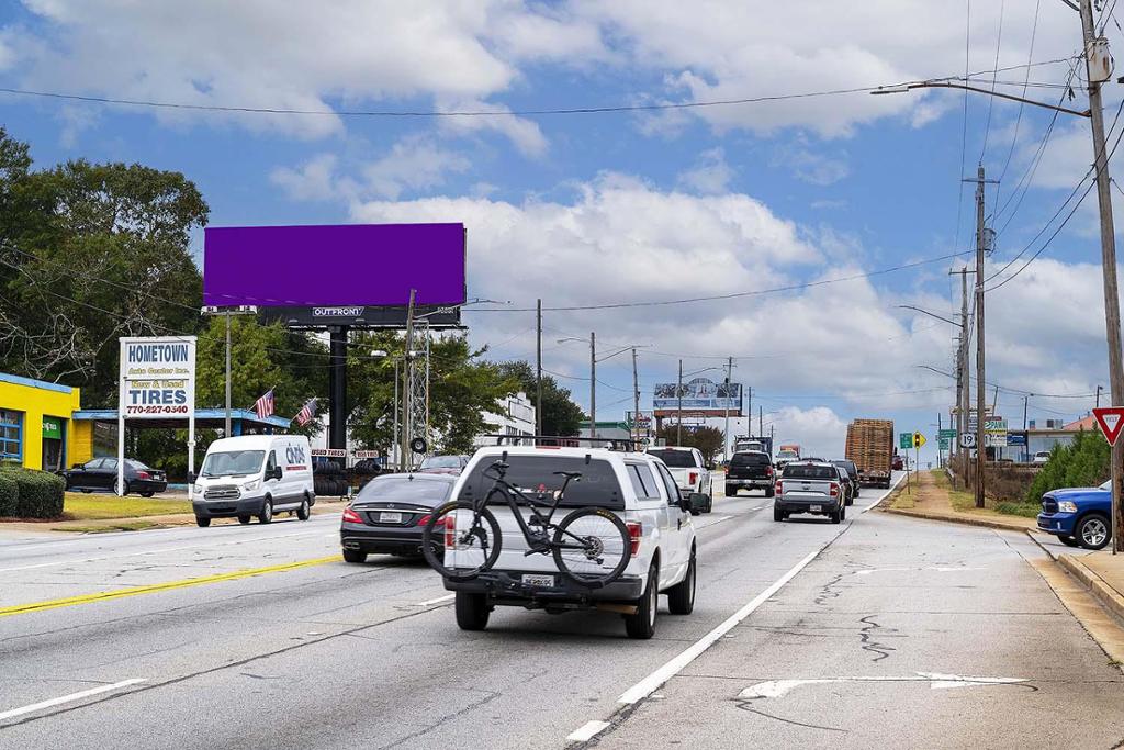 Photo of a billboard in Zebulon