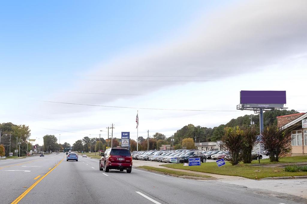 Photo of a billboard in Mansfield