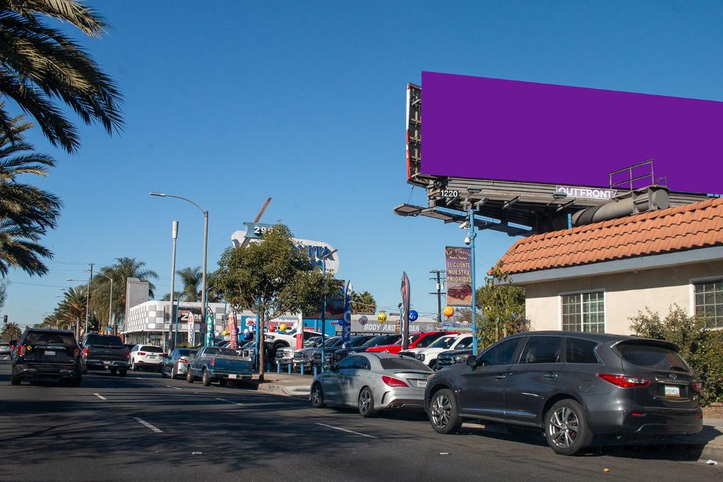 Photo of an outdoor ad in South Gate