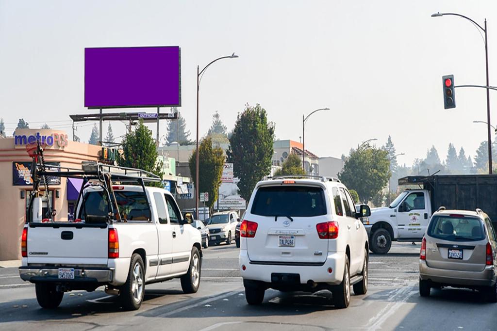 Photo of a billboard in Atherton