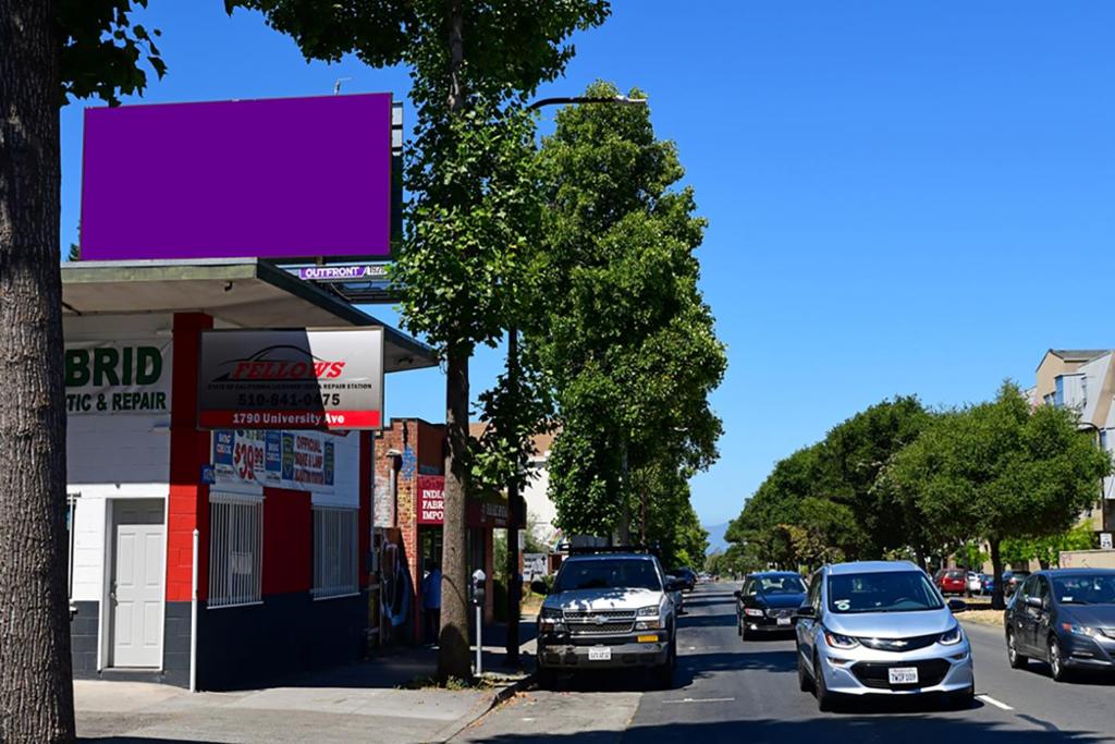 Photo of a billboard in Berkeley