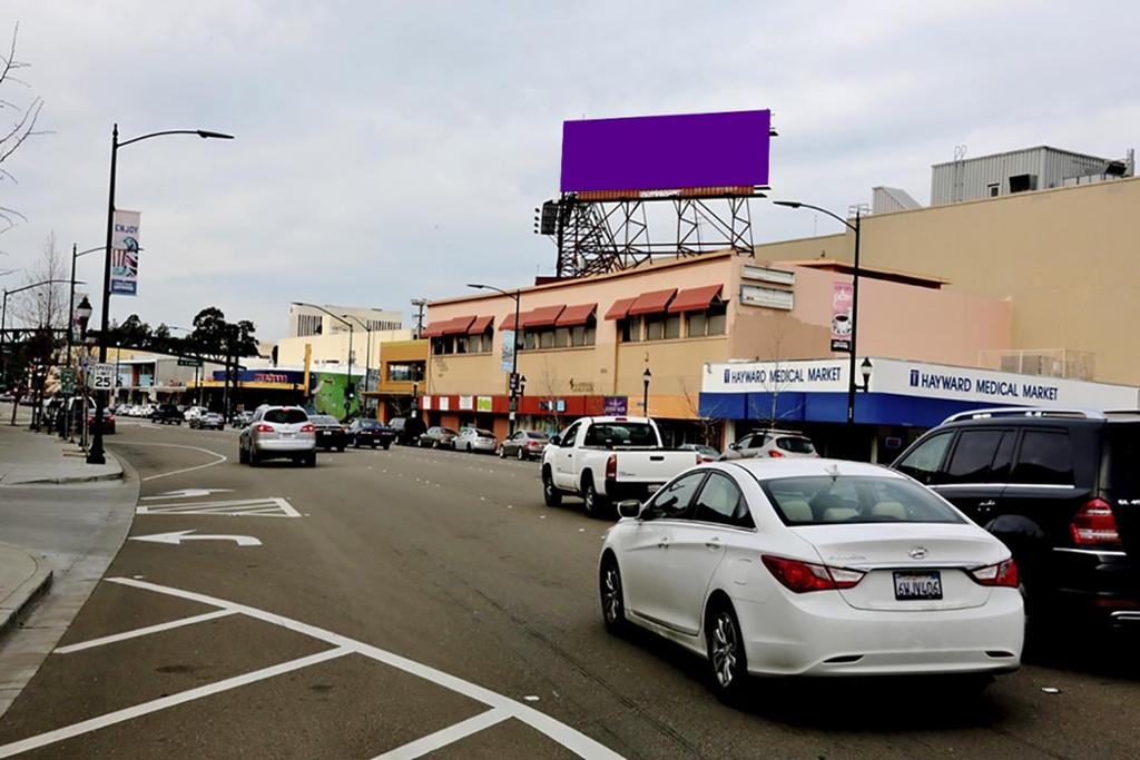 Photo of an outdoor ad in Hayward