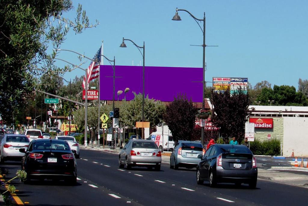 Photo of an outdoor ad in Santa Clara