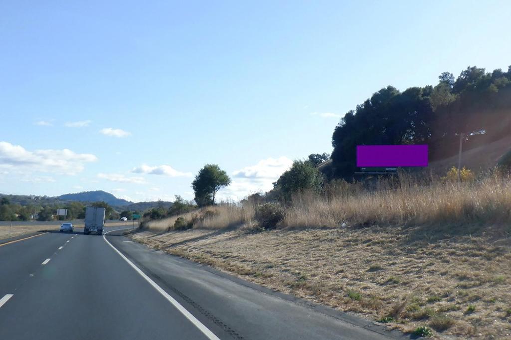 Photo of a billboard in Healdsburg