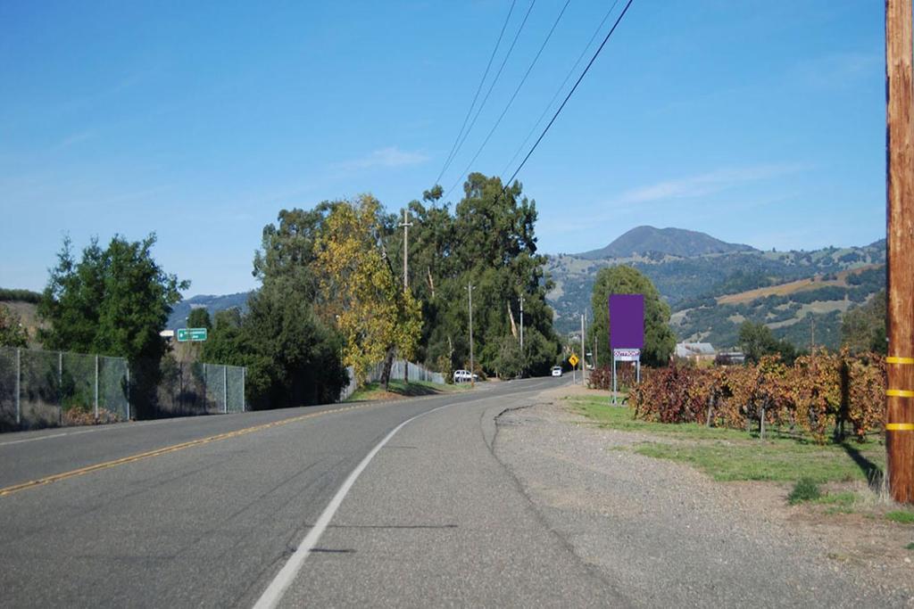 Photo of a billboard in Geyserville