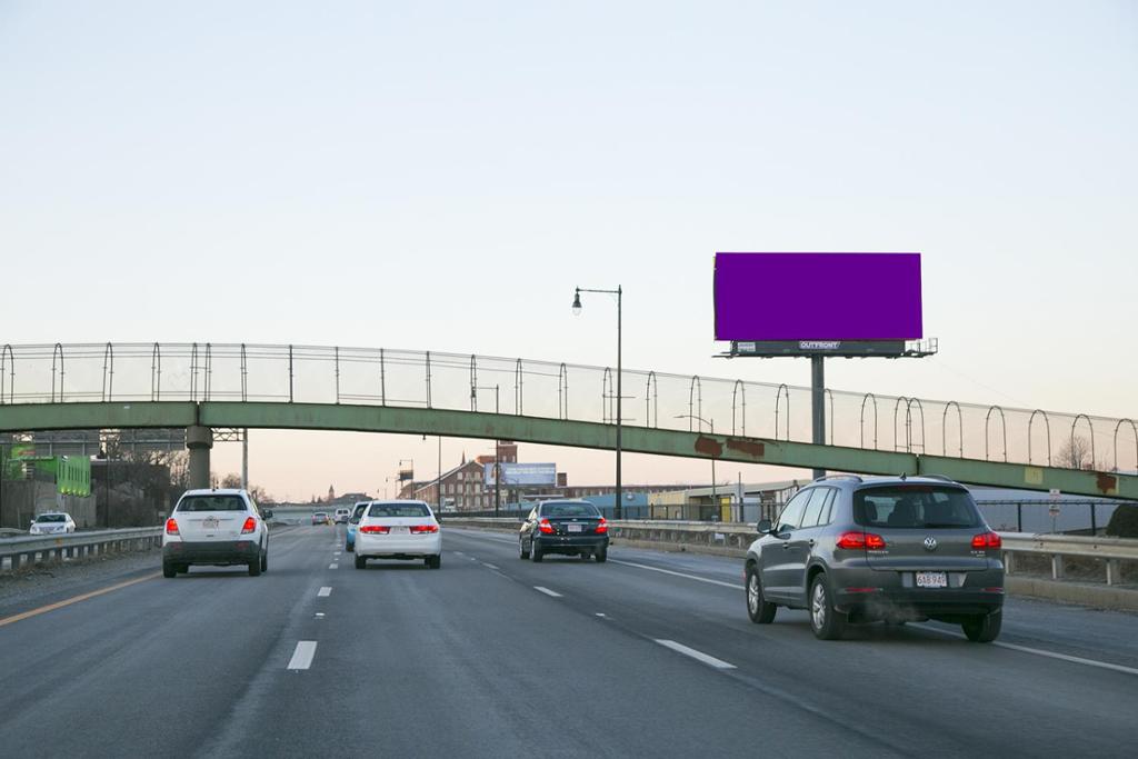 Photo of an outdoor ad in New Bedford