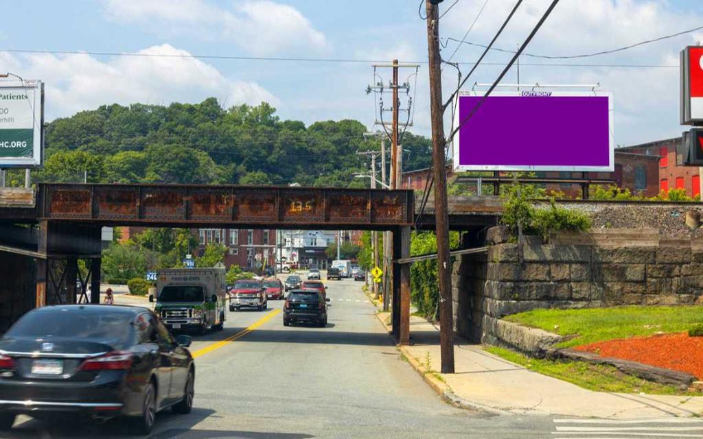 Photo of a billboard in Newton