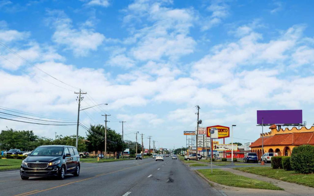 Photo of a billboard in Whitehall