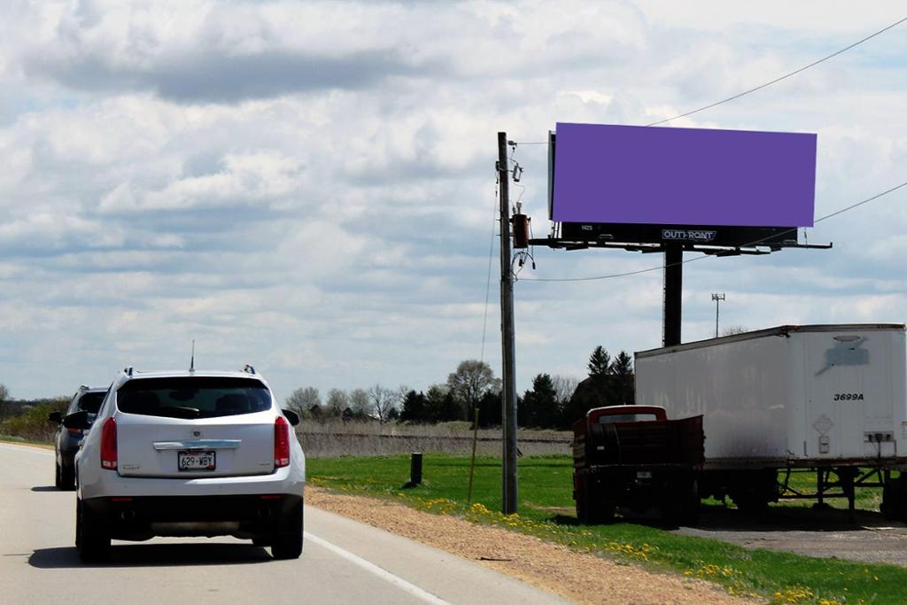 Photo of a billboard in Waterman