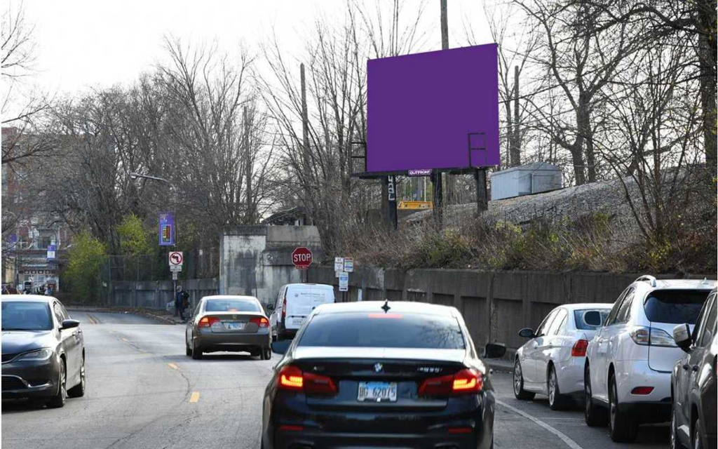 Photo of an outdoor ad in Evanston