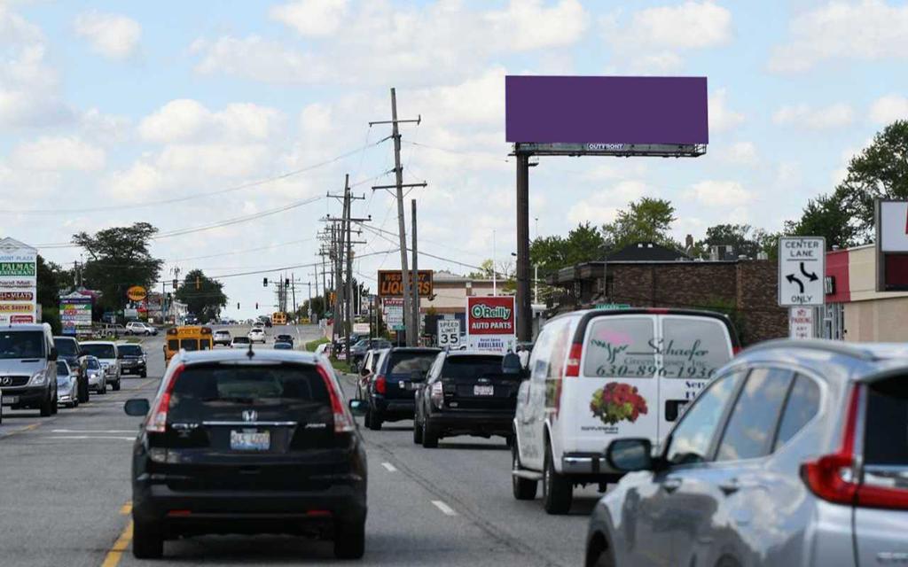 Photo of a billboard in Hinsdale