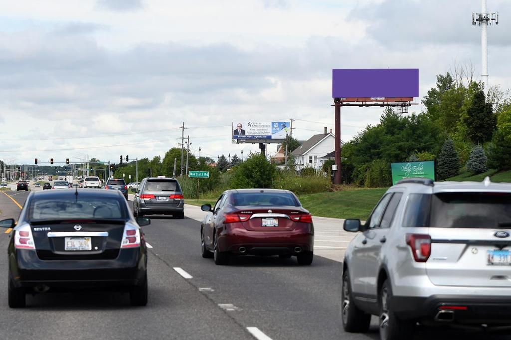 Photo of an outdoor ad in Hoffman Estates