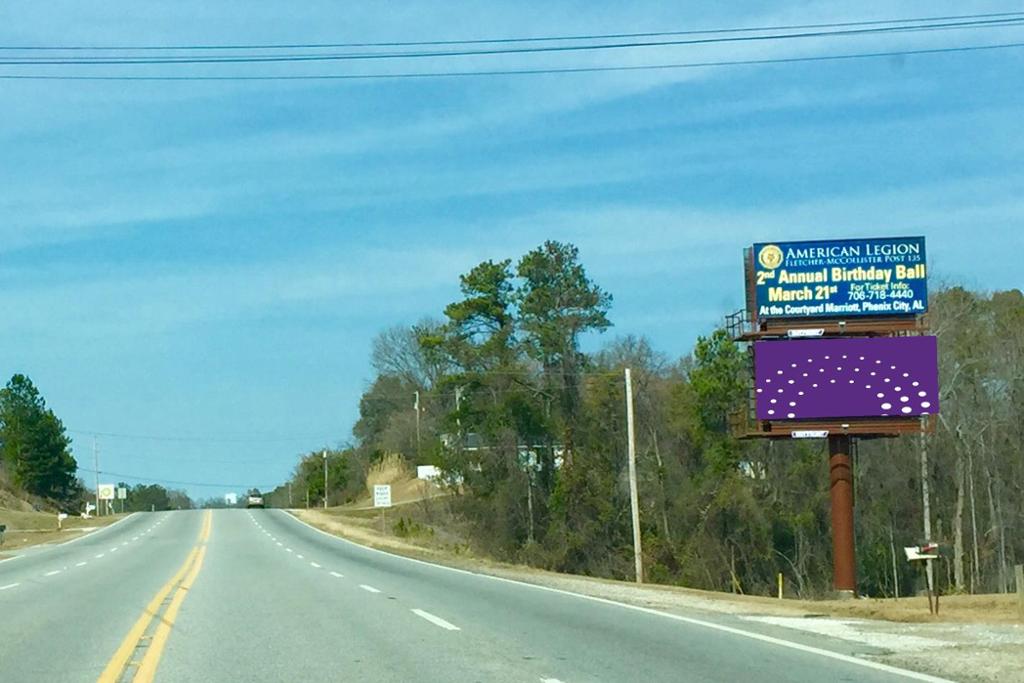 Photo of a billboard in Cottonton