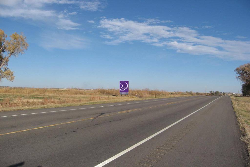 Photo of a billboard in Fort Lyon