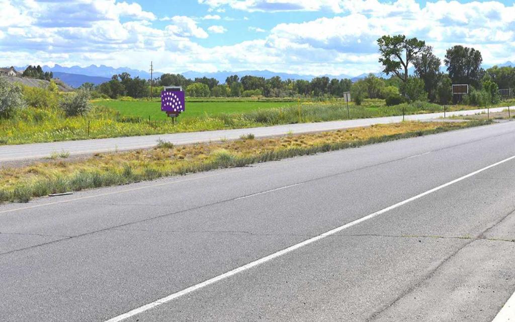 Photo of a billboard in Dove Creek