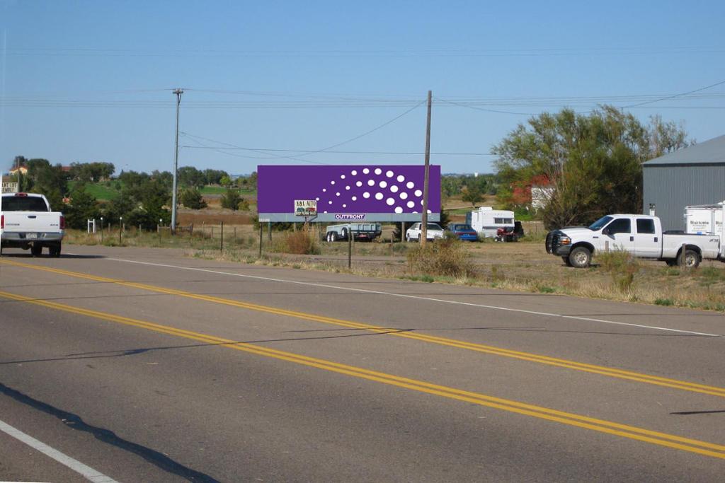 Photo of a billboard in Two Buttes