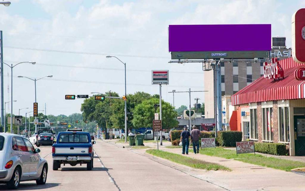 Photo of an outdoor ad in Garland