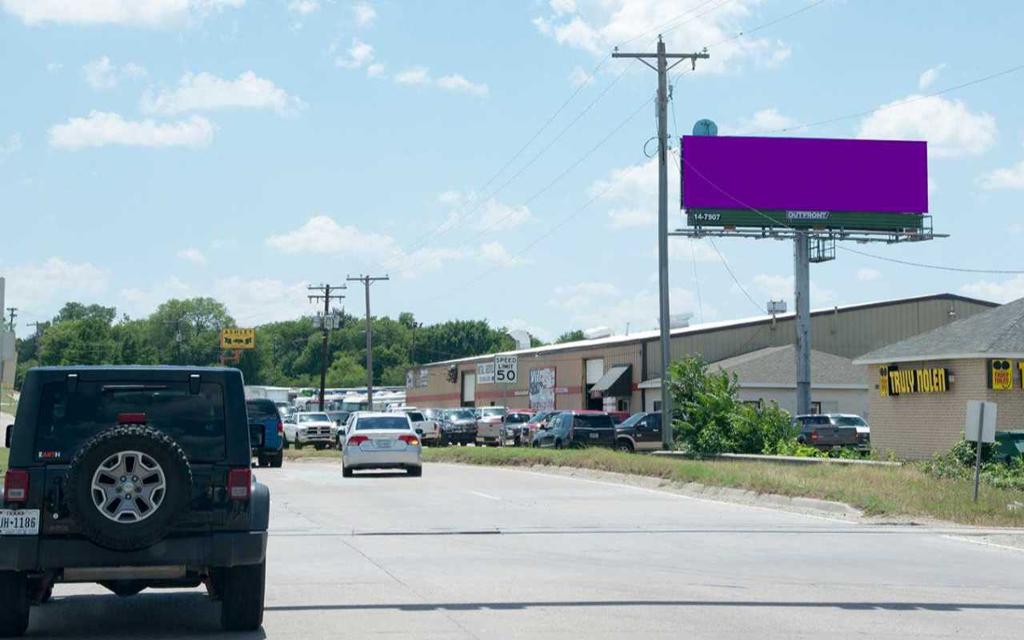 Photo of an outdoor ad in Lewisville