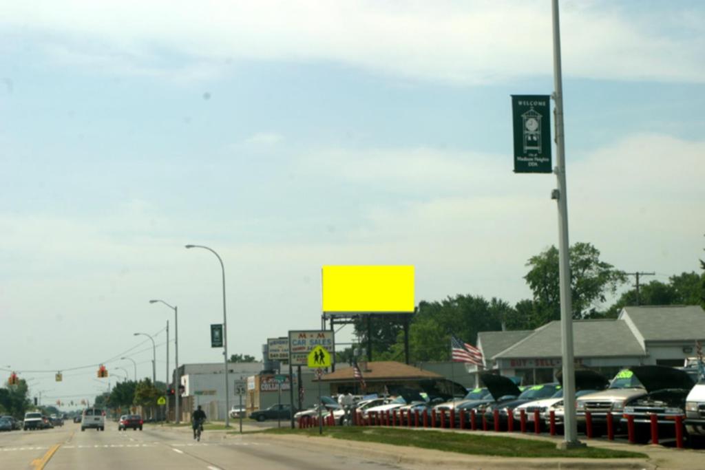 Photo of a billboard in Madison Heights