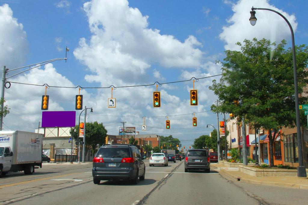 Photo of an outdoor ad in Dearborn