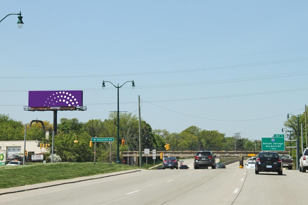 Photo of a billboard in Allen Park