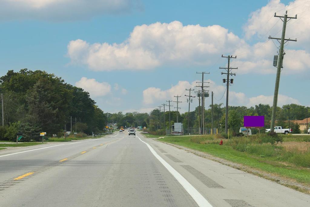 Photo of a billboard in Maybee