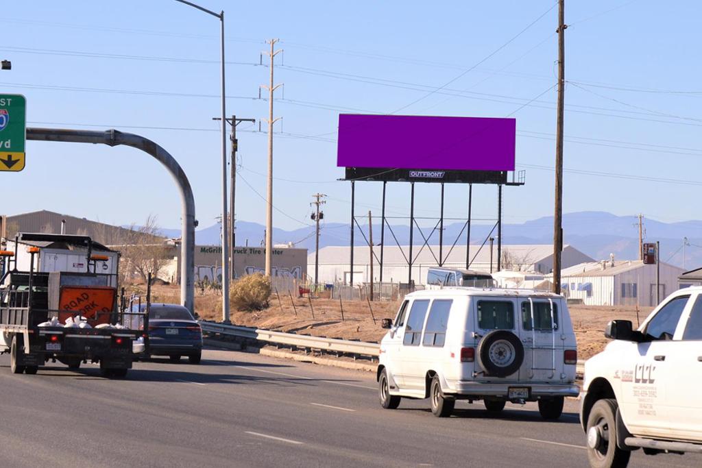 Photo of an outdoor ad in Commerce City