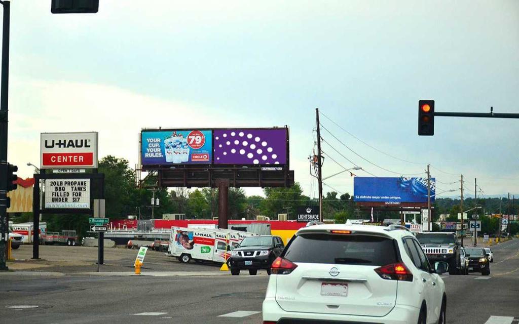 Photo of an outdoor ad in Lakewood