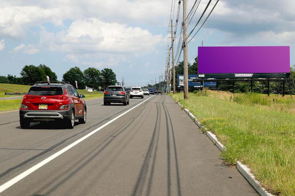Photo of a billboard in Manalapan Township