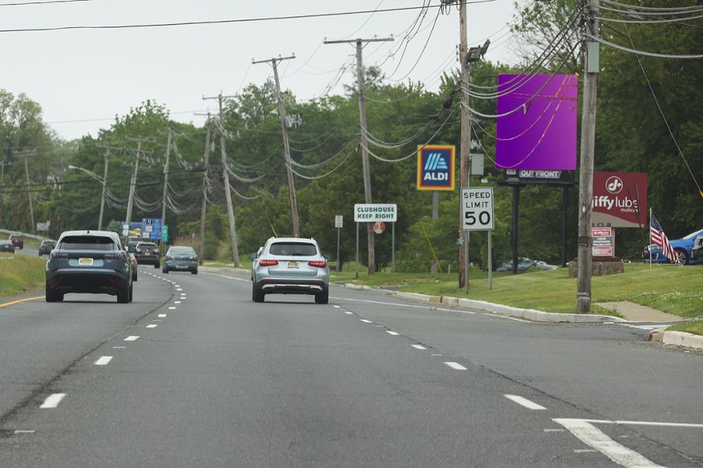 Photo of a billboard in West Long Branch