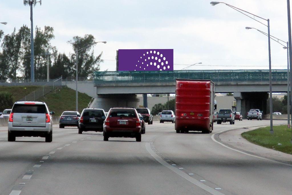 Photo of an outdoor ad in Coconut Creek