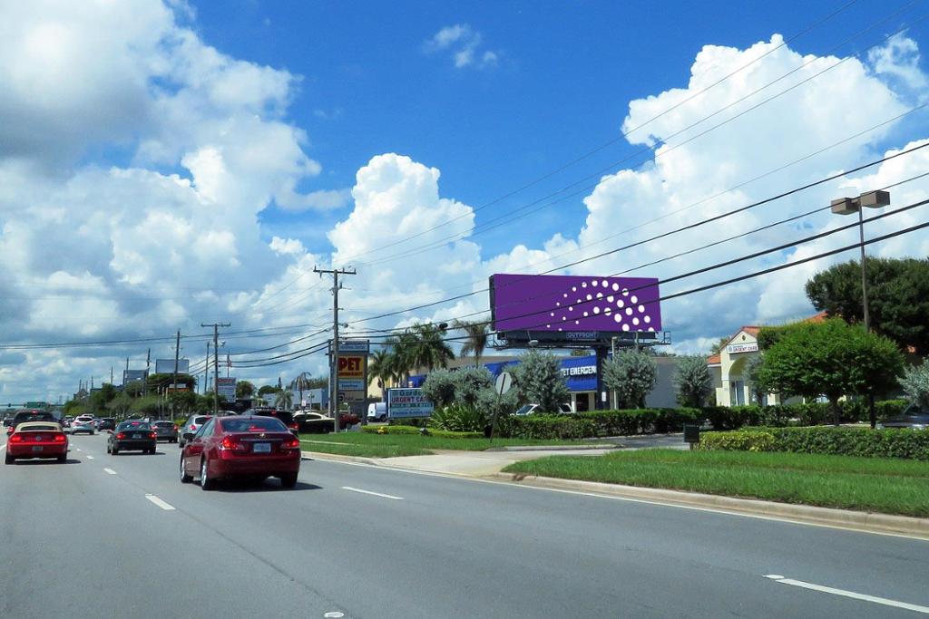 Photo of a billboard in North Palm Beach