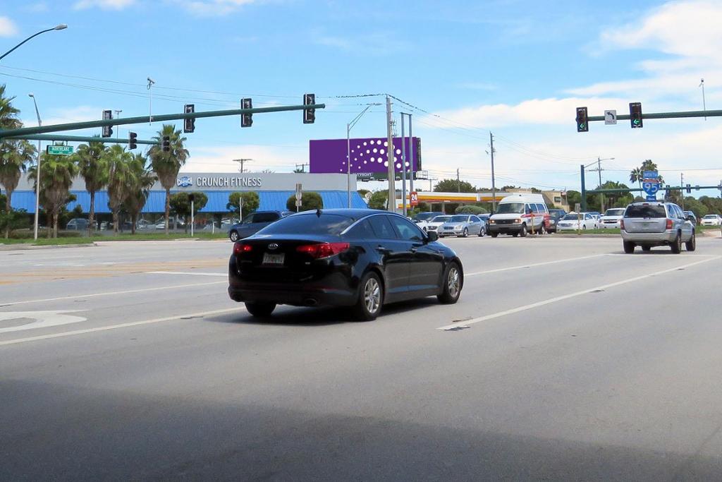 Photo of a billboard in Palm Beach Gardens