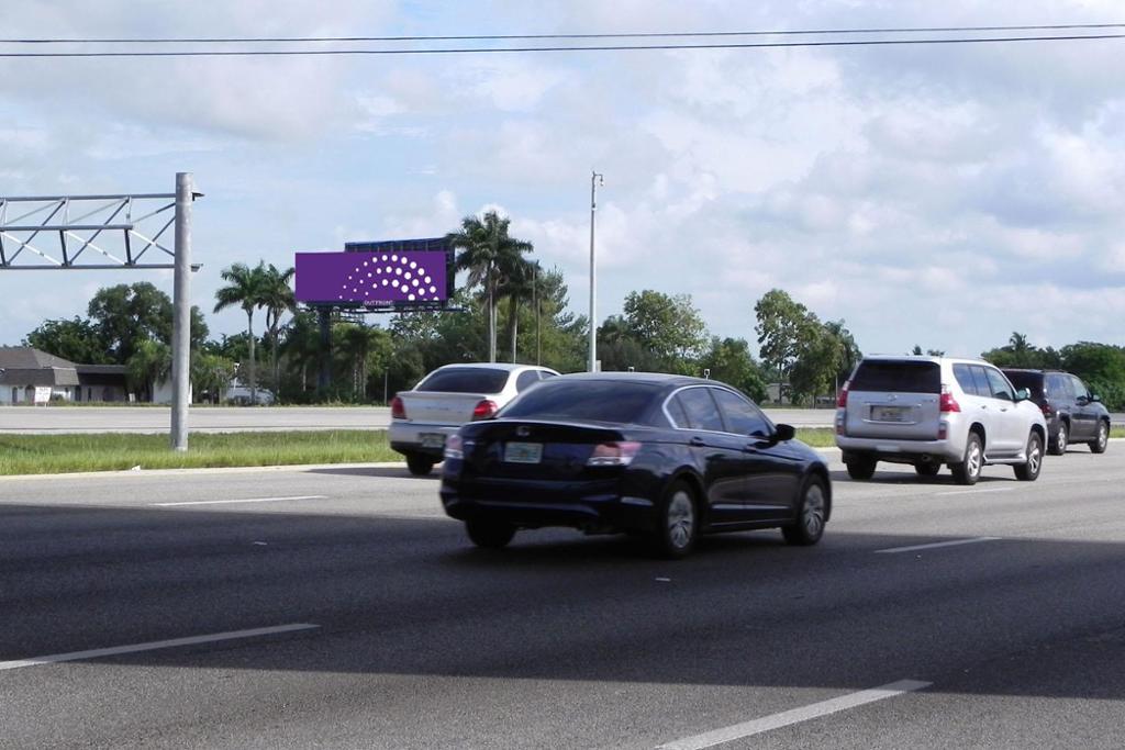 Photo of an outdoor ad in Weston