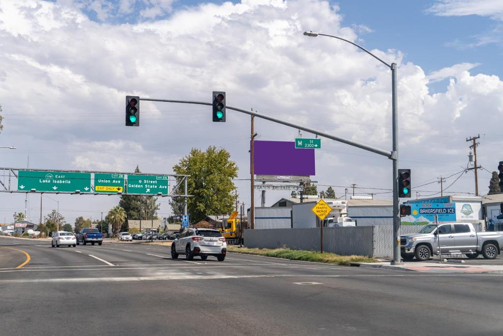 Photo of a billboard in Bakersfield