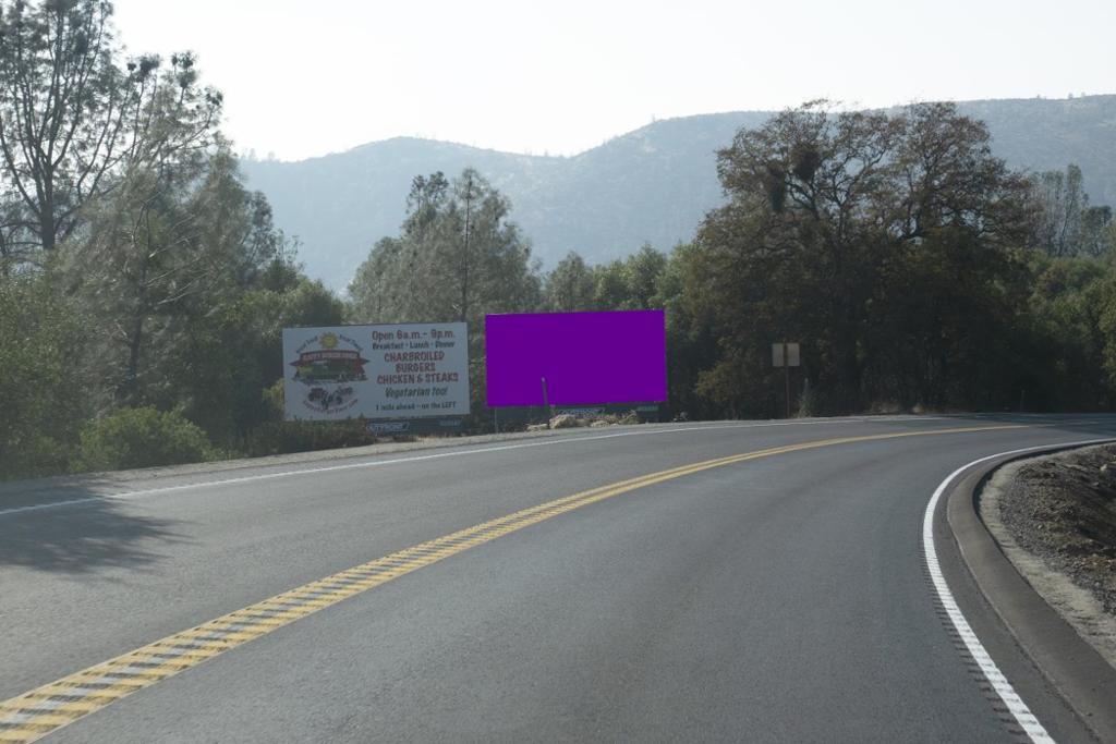 Photo of a billboard in Midpines